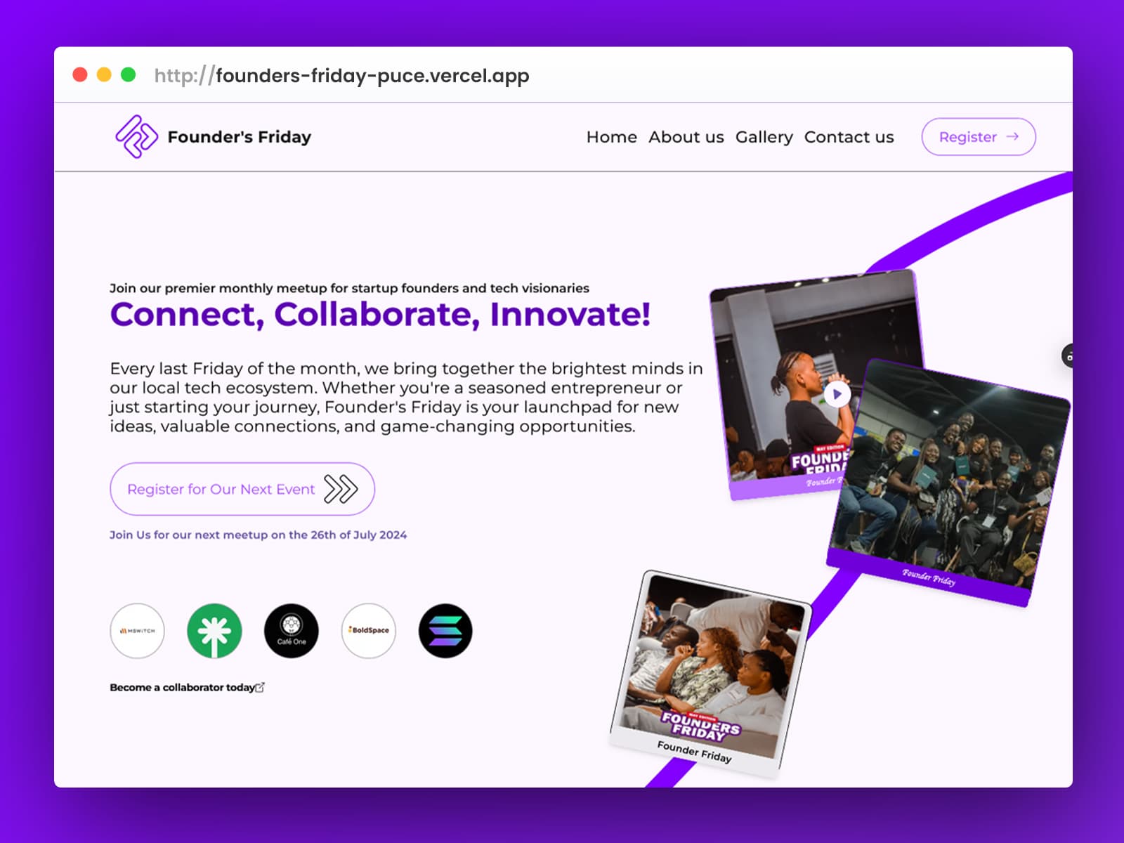 Founders Friday